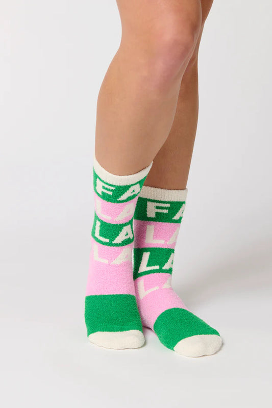Fa La La  Socks - Green
