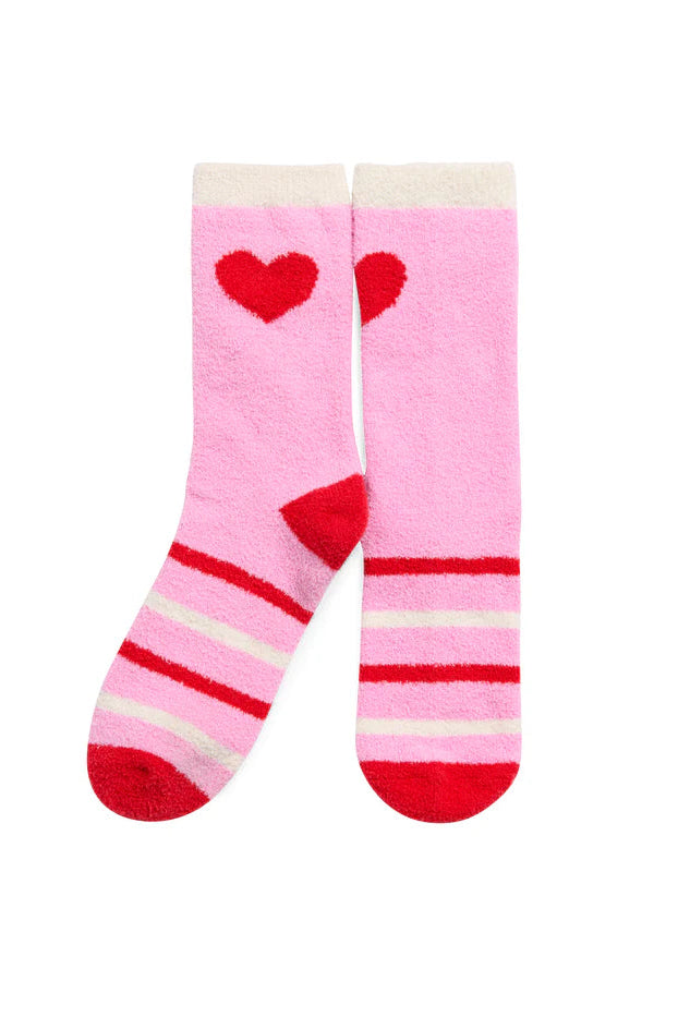 Heart Socks Pink
