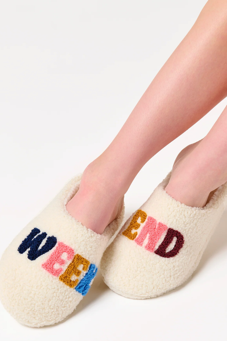 Weekend Slippers - Ivory