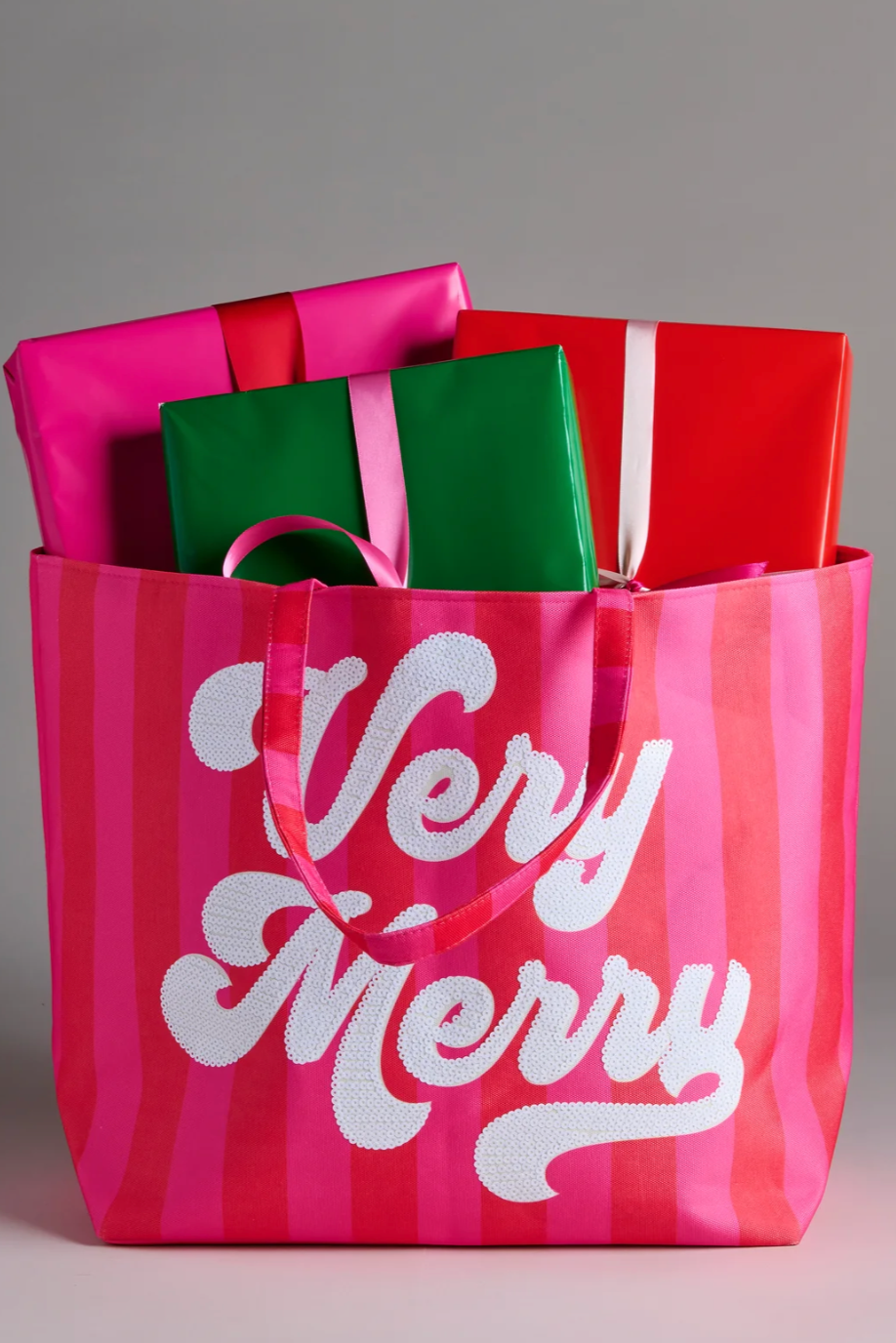 Very Merry Gifting Tote - Red