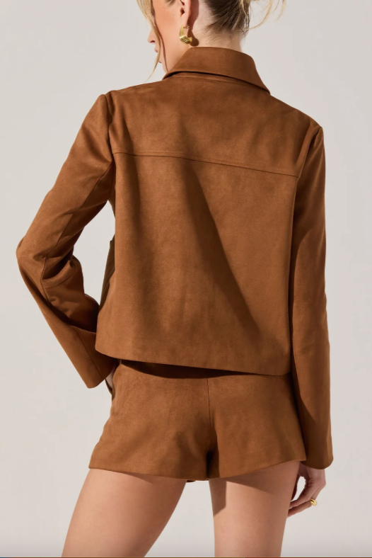 Jude Faux Suede Jacket