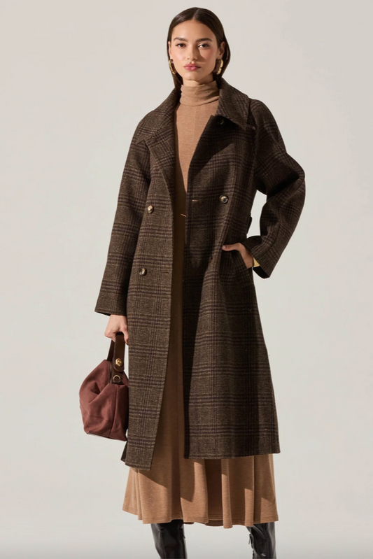 Seeley Double Breasted Longline Coat