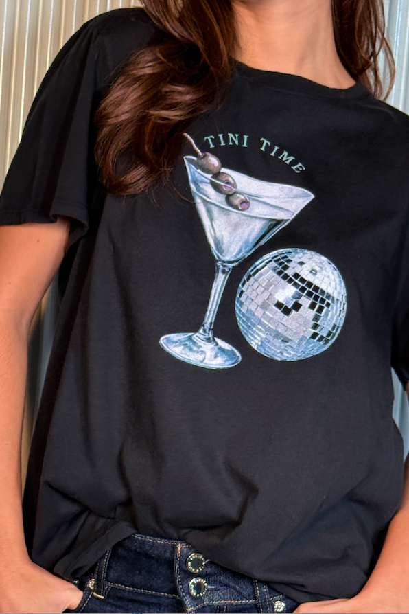 Oliver Tee Tini Time Graphic