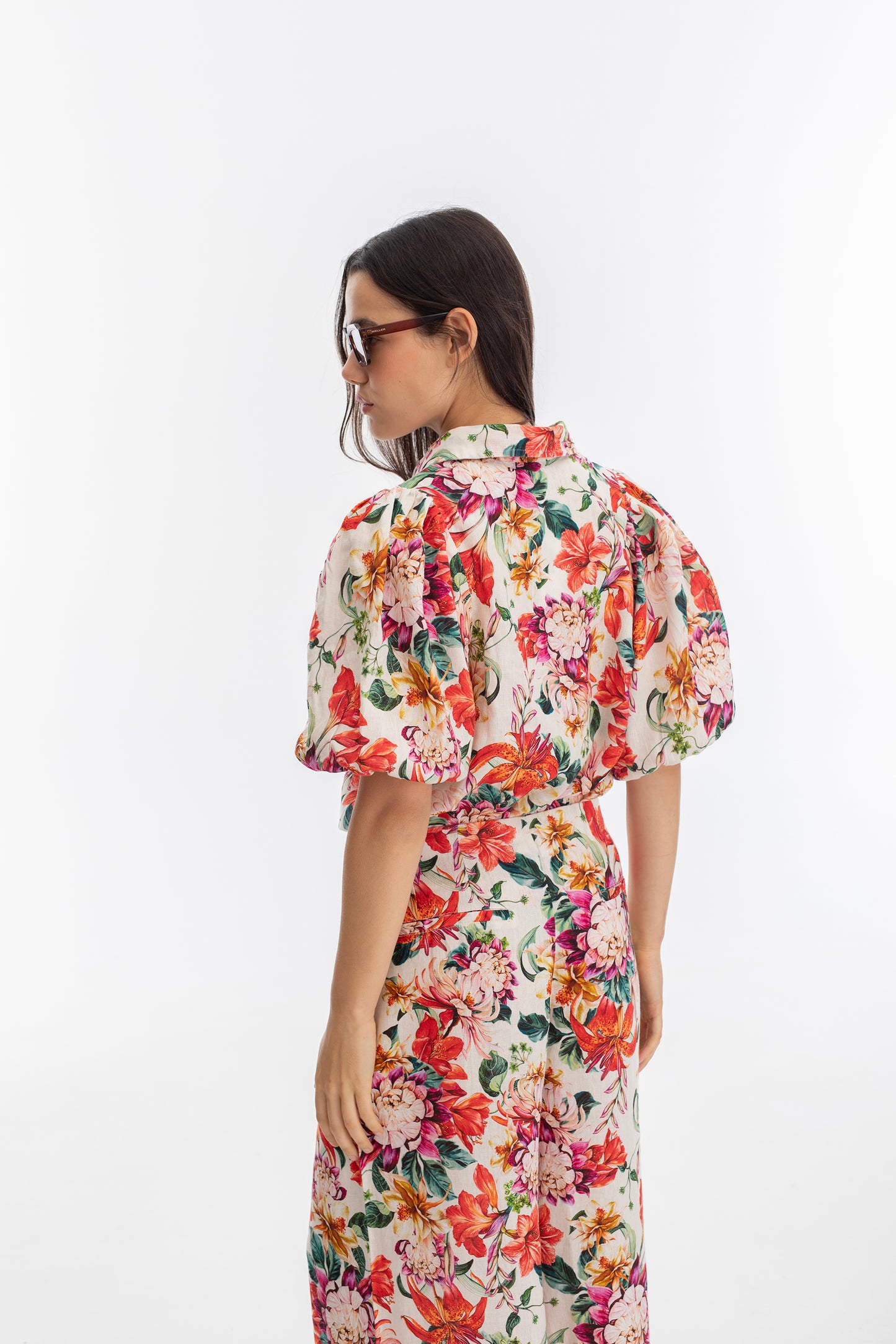 Angel Linen Shirt - Full Bloom Shirt
