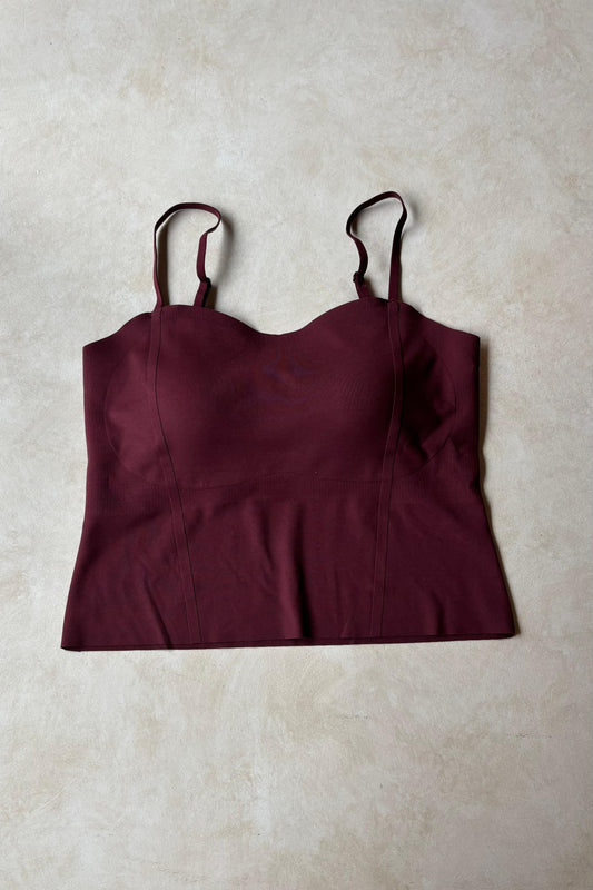 Heart Shaped Top - Mulberry