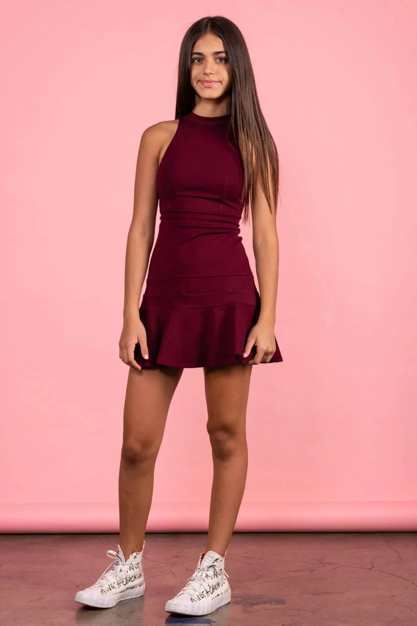 Harriet Dress Wine