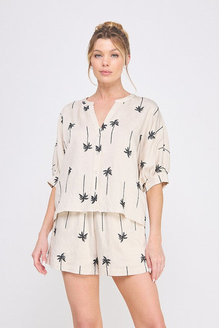 Top & Short Tropical Sand Set