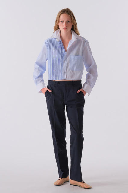 The Shorty Mixed Stripe Scrappy Shirt & Shorts Set