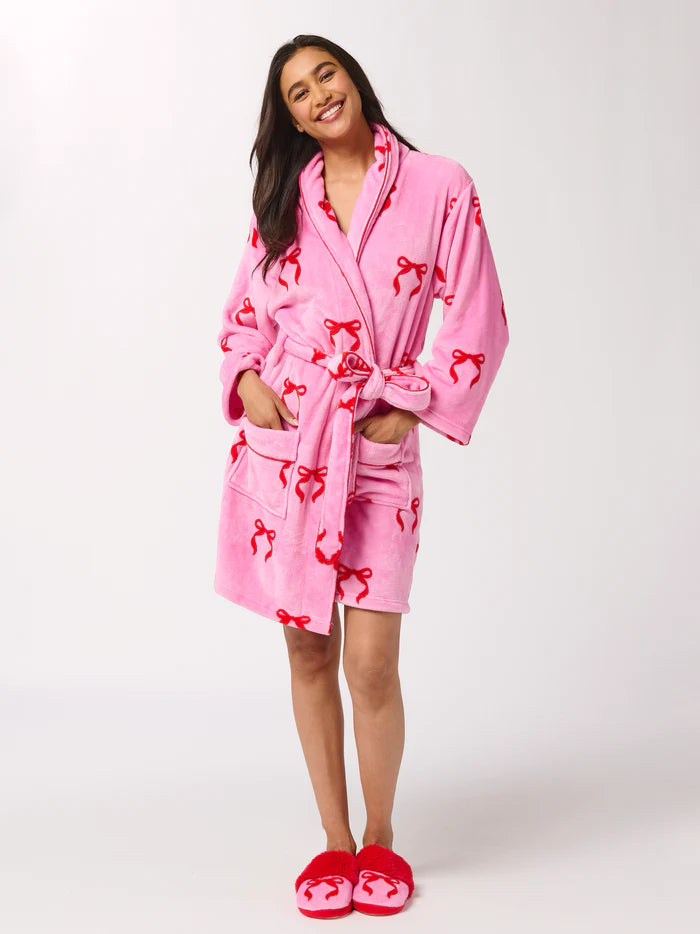 Bow Robe Pink