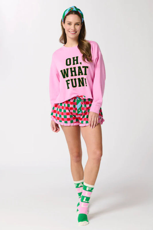 Oh What Fun Lounge Sweatshirt