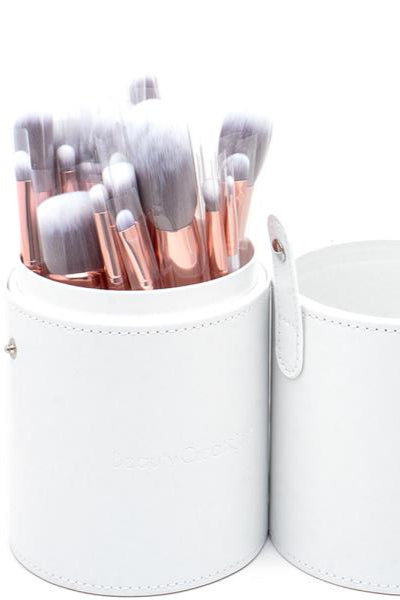 White 24 Piece Brush Set