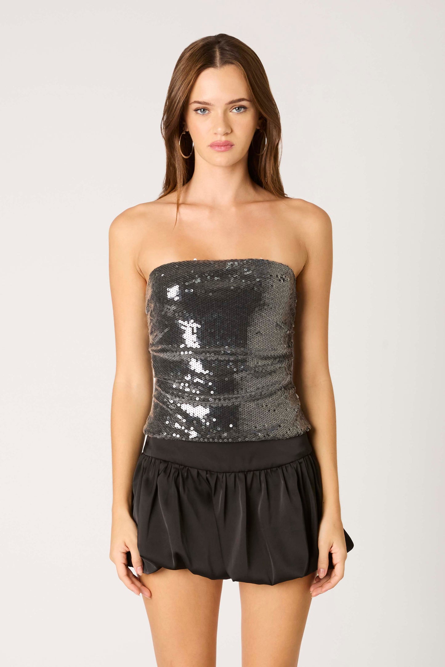 Sequin Tube Top