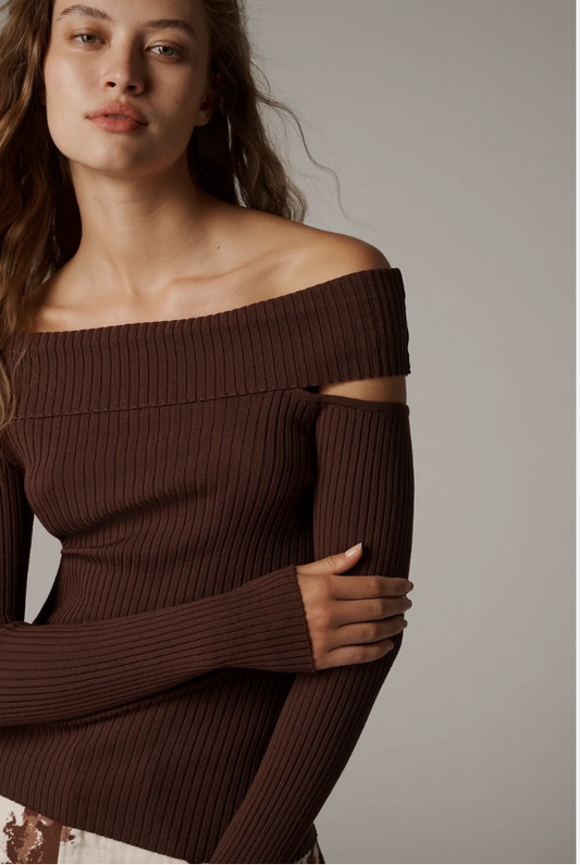 Daniella Off Shoulder Sweater