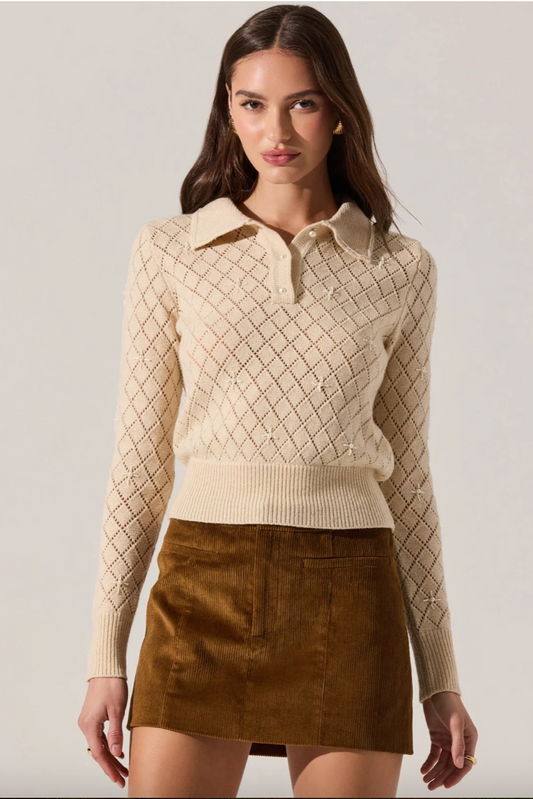 Doria Corduroy Mini Skirt