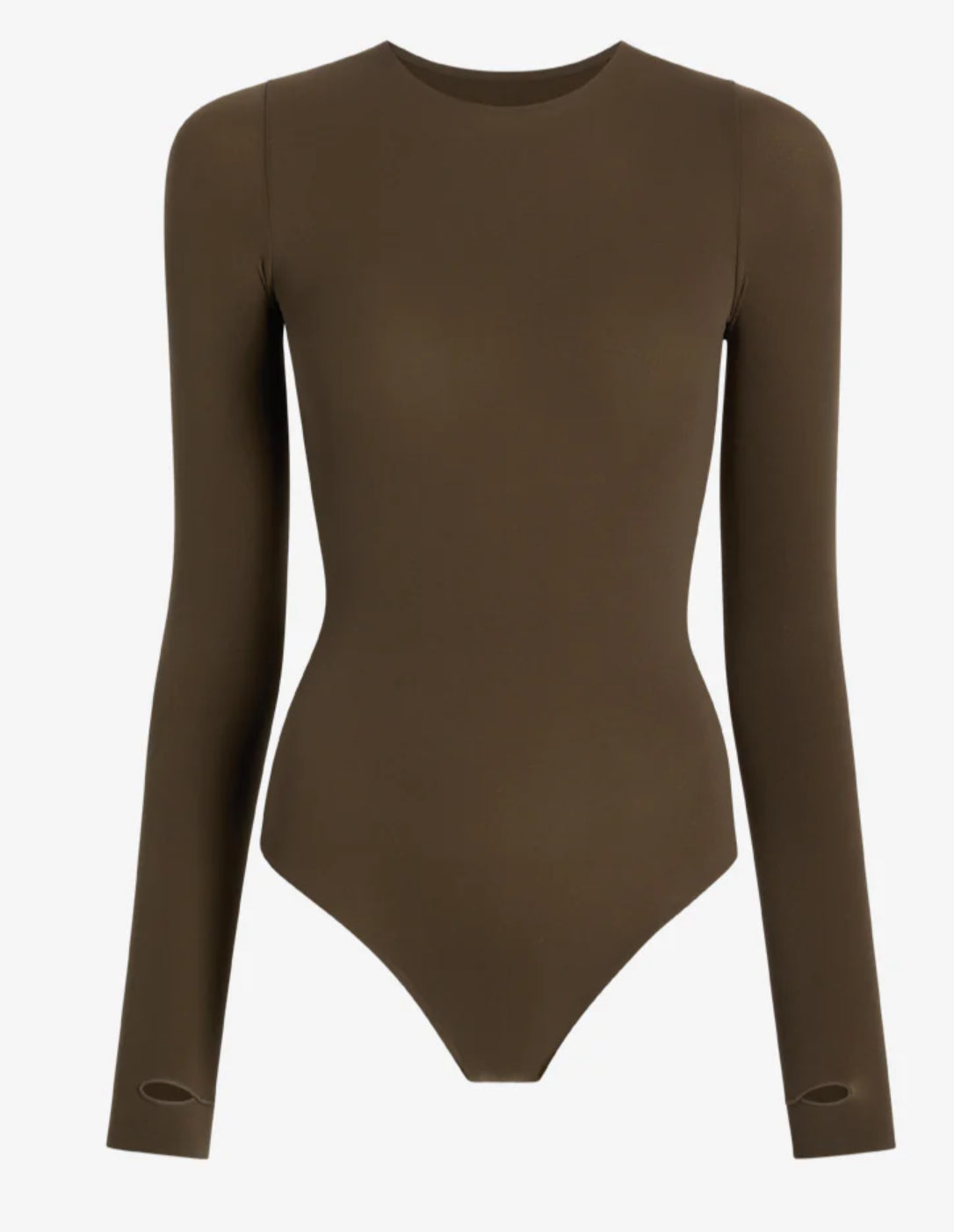 Ballet Long Sleeve Bodysuit With Thumbholes