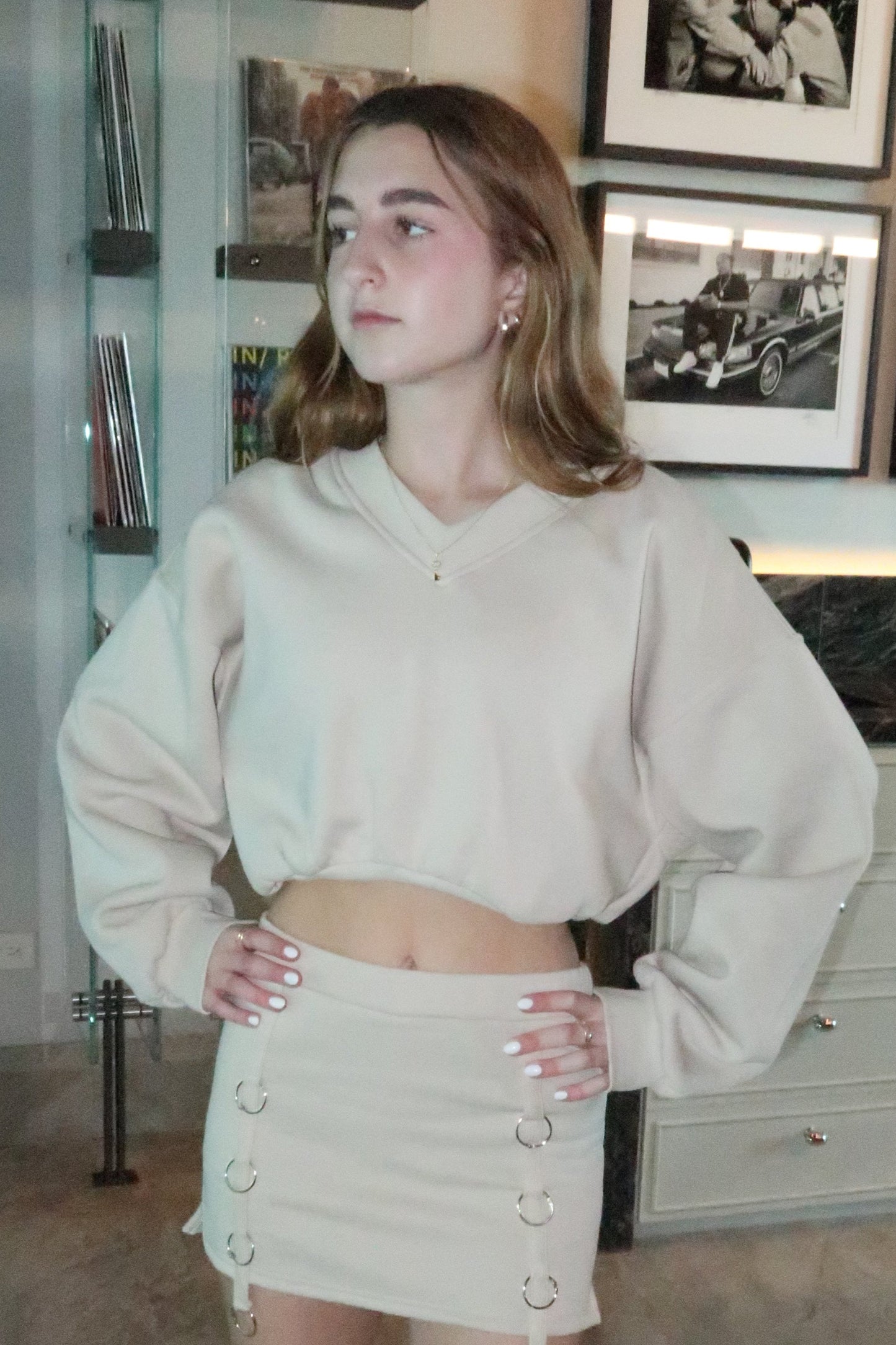 Sweatshirt Beige