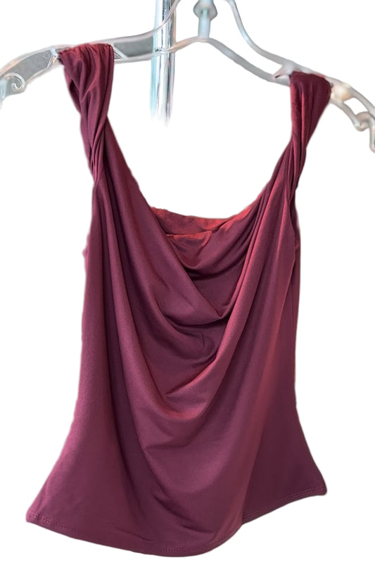 Off The Shoulder Top - Burgundy