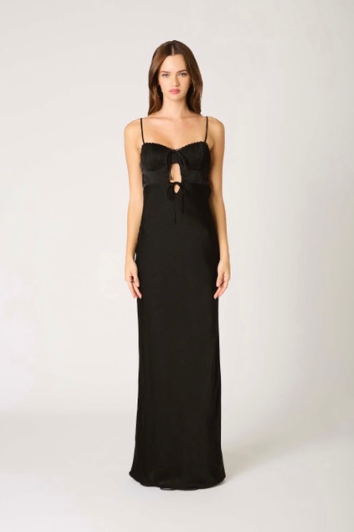 Lacy Cut Out Maxi Dress