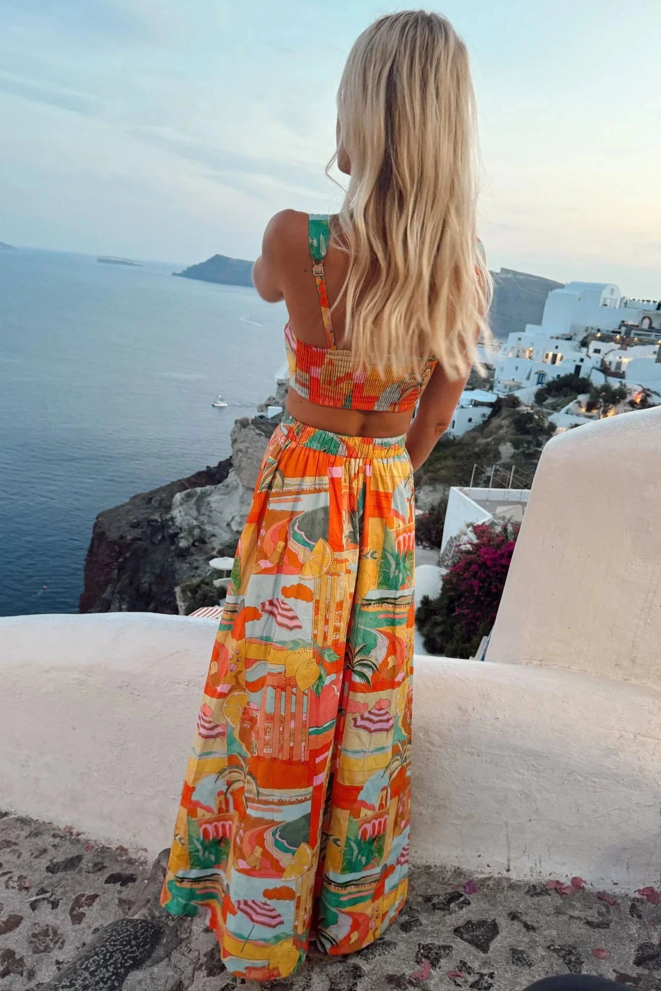 Pisa Top & Skirt Set